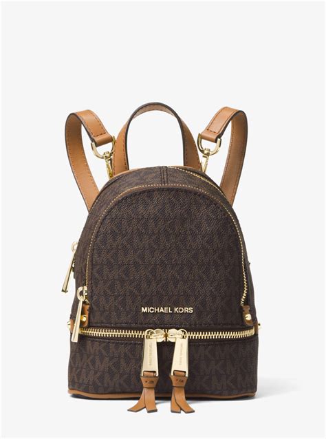 michael michael kors women's small rhea backpack|michael kors rhea mini.